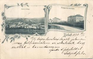 Zilah town view and hospital