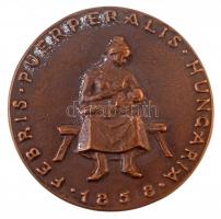 Búza Barna (1910-2010) 1983. "Semmelweis - Michaelis" kétoldalas Br érem sérült dísztokban...