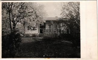 1938 Magyarkút (Verőce, Nógrádverőce), Börzsönyszállás üdülő. photo + BALASSAGYARMAT-VÁC-BUDAPEST 148 mozgóposta