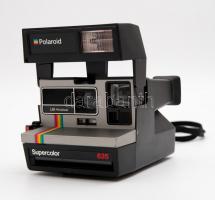 Polaroid Supercolor 635 fényképezőgép, működőképes, szép állapotban / Vintage Polaroid camera in working condition
