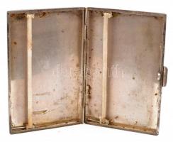 Ezüst (Ag) jelzett cigaretta tárca 187g 12x8 cm