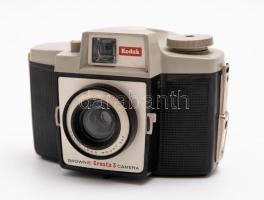 Kodak Eastman Brownie Cresta 3 fényképezőgép, működőképes, szép állapotban / Vintage Kodak camera, in nice working condition