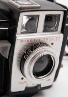 Kodak Eastman Brownie Twin 20 fényképezőgép, működőképes, szép állapotban / Vintage Kodak címera, in...