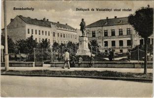 1917 Szombathely, Deák park, Wesselényi utca (Rb)