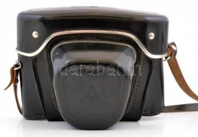 1968-1976 Praktica Super TL tükörreflexes fényképezőgép Carl Zeiss Tessar f=2,8/50 objektívvel, ered...