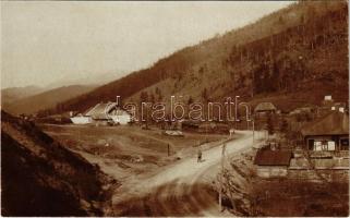 ~1910 Gyergyótölgyes, Tölgyes, Tulghes; országút / road. photo