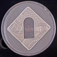 Palau 2014. 10$ Ag "Szent István Bazilika, Budapest" dísztokban, tanúsítvánnyal (50g/0.925...
