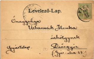 1905 Piski, Simeria; Római katolikus és református templom / churches. Art Nouveau (EK)