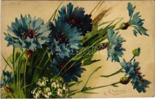 Flowers. G.O.M. 1680. litho s: C. Klein (fl)