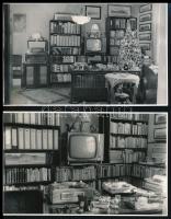 cca 1966-1967 3 db fotó Sopronról (Kilátás a Tűztoronyból, Templom utca, Storno-ház), és 2 db egy sz...