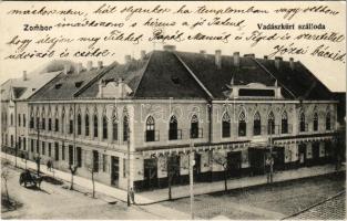 1915 Zombor, Sombor; Vadászkürt szálloda, étterem és kávéház / hotel, restaurant and cafe