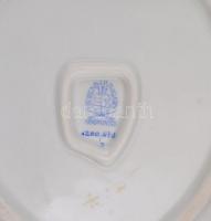 Herendi Waldstein mintás füles kínáló. Kézzel festett, jelzett, hibátlan. 24x19,5 cm