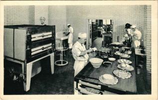 Chicago, Swift & Companys research bakery interior with confectioners