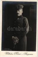 Wilhelm, Prince of Albania. Oirignal-Aufnahme von Selle-Kuntze-Niederastroth Königl.-Hofphotographen