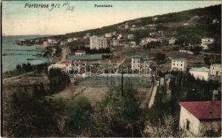 1912 Portoroz, Portose; Panorama (Rb)