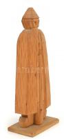 Jelzés nélkül: juhász. faragott fa. 24 cm