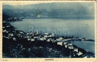 1925 Lovran, Lovrana, Laurana; general view. E. Fantini N. 152. (EK)