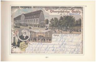 Alt-Leipziger Gaststätten auf Postkarten. 108 pg. 1989