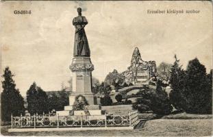 1920 Gödöllő, Erzsébet királyné szobor (Rb)