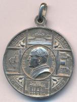 Vatikán 1933. XI. Pius ezüstözött Br emlékérem (32mm) T:2 Vatican 1933. Pius XI silvered Br medallion (32mm) C:XF
