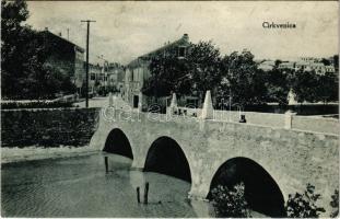 1913 Crikvenica, Cirkvenica; general view, bridge (EK)