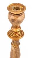 Festett, fa gyertyatartó, m: 36 cm