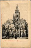 Kassa, Kosice; Erzsébet székesegyház / cathedral (kopott sarkak / worn corners)