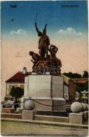 1917 Eger, Dobó szobor, emlékmű (EB)