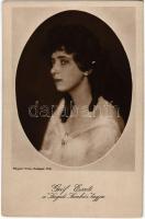 Gróf Eszti, a Szegedi Színház tagja. Magyar Erzsi felvétele. Budapest 1918. (EK)