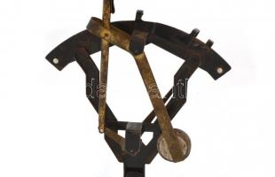 Régi levélmérleg zománc skálával 19 cm