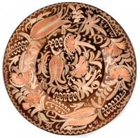 Össz. 3 db réz tárgy: Gyertyatartó, háromágú, kissé kopott, m. 15 cm, h: 21 cm + Mozsár, m: 5 cm + T...