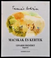 Tamás István: Macskák és kertek. Udvardi Erzsébet képeivel. Bp., é.n., Szemimpex. Udvardi Erzsébet (...