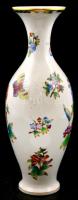 Herendi Viktória mintás váza. Kézzel festett, jelzett, minimális kopással 32 cm