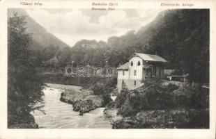 Herkules fürdő, electric settlement