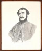 Szunyoghy András (1946- ): Széchenyi István portréja. Ceruza, papír, jelzett és datált (Szunyoghy An...