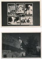 Sepsiszentgyörgy, Sfantu Gheorghe; - 4 régi képeslap / 4 pre-1945 postcards
