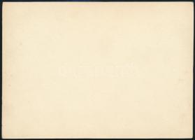 cca 1934 Kinszki Imre (1901-1945) budapesti fotóművész hagyatékából, jelzés nélküli vintage fotó (Ha...