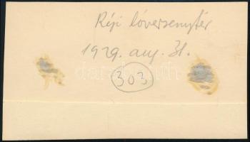 1929 Kinszki Imre (1901-1945) budapesti fotóművész hagyatékából, a szerző által datált és feliratozo...