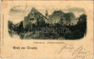 1899 Bregenz, Gebhardsberg (Wallfahrtskapelle) / sanctuary, pilgrimage church. Verlag v. Wilh. Meck (fl)