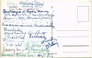 Budapest V. Belvárosi kávéház, belső. Szabad sajtó út 5. Képzőművészeti Alap Kiadóvállalat (EB)