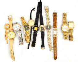 11 db kvarc és mechanikus karóra alkatrésznek