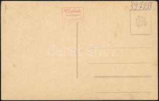 cca 1920 Kecskemét, 2 db jelzett vintage fotó a Merkadó fényképész műteremből, 13,5x8,5 cm és 24,5x1...