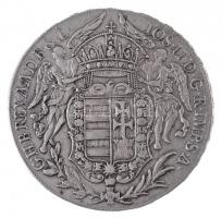 1782B Tallér Ag "II. József" Körmöcbánya (28.04g) T:2
Hungary 1782B Thaler Ag "Josep...