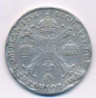 Olasz Államok / Milánó 1786M Tallér Ag "II. József" (28.77g) T:2-,3 perem és lapka sérült
...