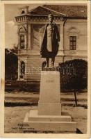 1929 Kiskőrös, Petőfi Sándor szobor. Szabolcs Testvérek kiadása (EK)