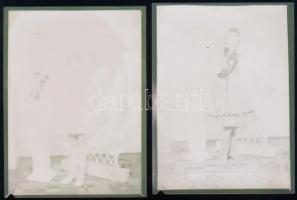 cca 1960 Glázner Mária (később Sándor Andrásné) csongrádi fényképész hagyatékából 13 db vintage műte...