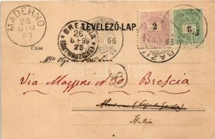 1899 Bazin, Bösing, Bözing, Pezinok; pályaudvar, vasútállomás, Capucinus zárda. Kautny Imre kiadása ...