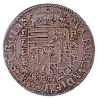 Osztrák Államok / Tiroli Grófság 1577-1595. Tallér Ag "II. Ferdinánd főherceg" (28,79g) T:...