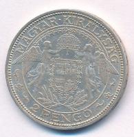 1936. 2P Ag "Madonna" T:2,2- 
Adamo P7