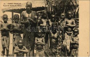 Congo Francais, Types de Batékés de lAlima / Batéké natives, Congolese folklore